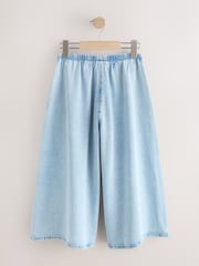 Light Denim Culotte Trousers (3-16yrs) - Image 2 of 4