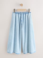 Light Denim Culotte Trousers (3-16yrs) - Image 5 of 8
