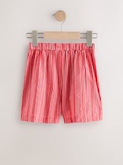 Red/Pink Stripe Shorts (3-16yrs) - Image 2 of 4