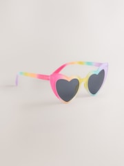 Little Bird by Jools Oliver Pastel Rainbow Heart Cat Eye Sunglasses - 圖片 2/5