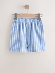 Blue/White Stripe Shorts (3-16yrs) - Image 1 of 4