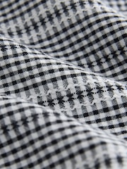Black/White Gingham Pullon Barrel Trousers (3-16yrs) - Image 8 of 8