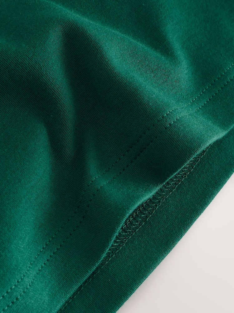 أخضر/أبيض - قميص بولو بكُم قصير بألوان متعارضة (3-16 سنة) - صورة 8 من 8