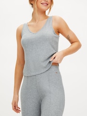 KBX Grey Marie Brushed Cami Top - Image 1 of 6