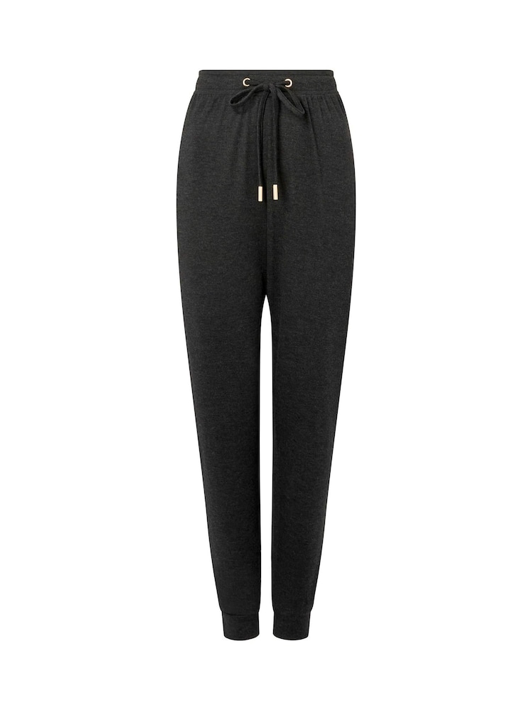 KBX Black Marie Brushed Joggers - Image 6 of 6