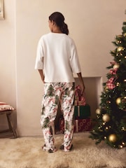 Neutral Deer Short Sleeve Pyjamas - Image 3 of 12