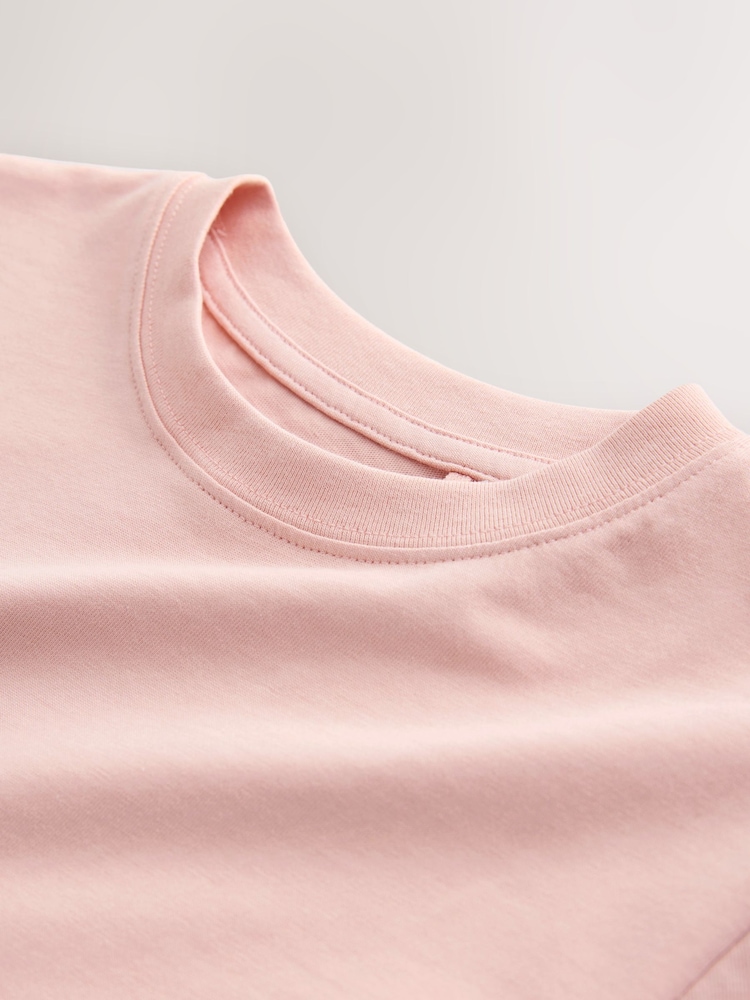 T-shirt Rose NEXT Pour Fille 11 Ans – 100% Coton, Manches Courtes – Occasion Très Bon état