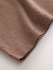 Marrón visón - Camiseta de manga corta (3-16años) - Imagen 4 de 4