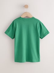 Verde oscuro - Camiseta de manga corta (3-16años) - Imagen 2 de 4