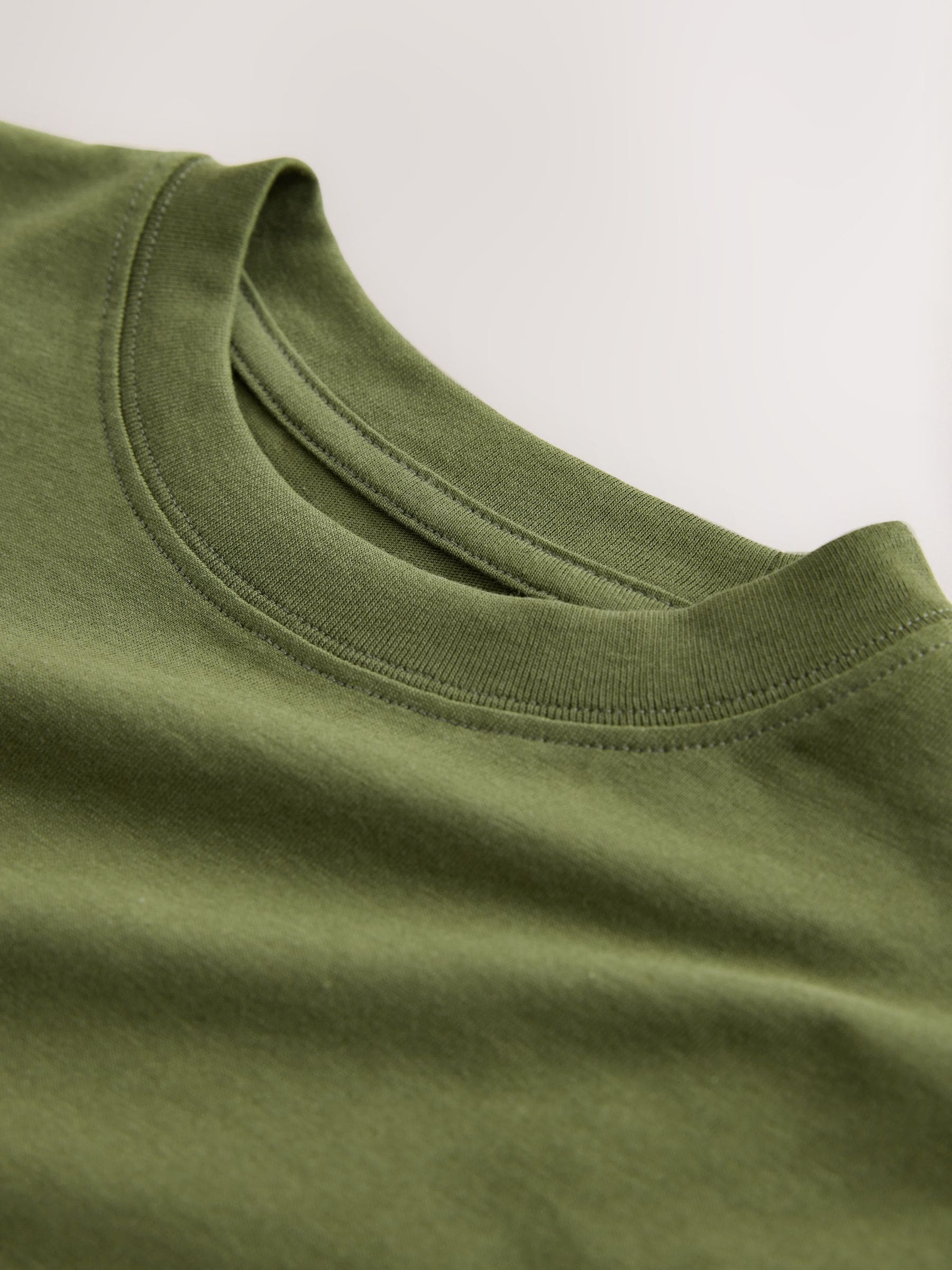 Buy Dark Khaki Green Regular Fit Short Sleeve T-Shirt (3-16yrs 