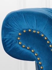 Birlea Blue Chester 2 Seater Sofas - Image 5 of 6