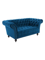 Birlea Blue Chester 2 Seater Sofas - Image 6 of 6