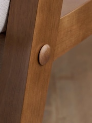 Birlea Natural Ellwood Fabric Armchair - Image 6 of 8