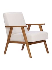 Birlea Natural Ellwood Fabric Armchair - Image 8 of 8