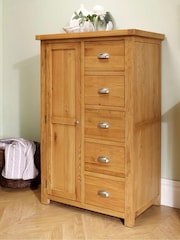 Birlea Brown Woburn Single Wardrobe - Image 1 of 6