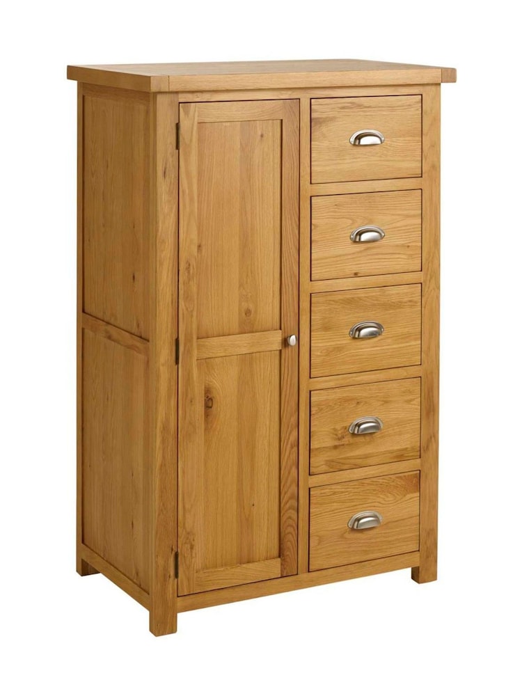 Birlea Brown Woburn Single Wardrobe - Image 6 of 6
