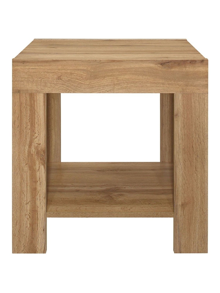 Birlea Brown Compton Lamp Table - Image 2 of 3