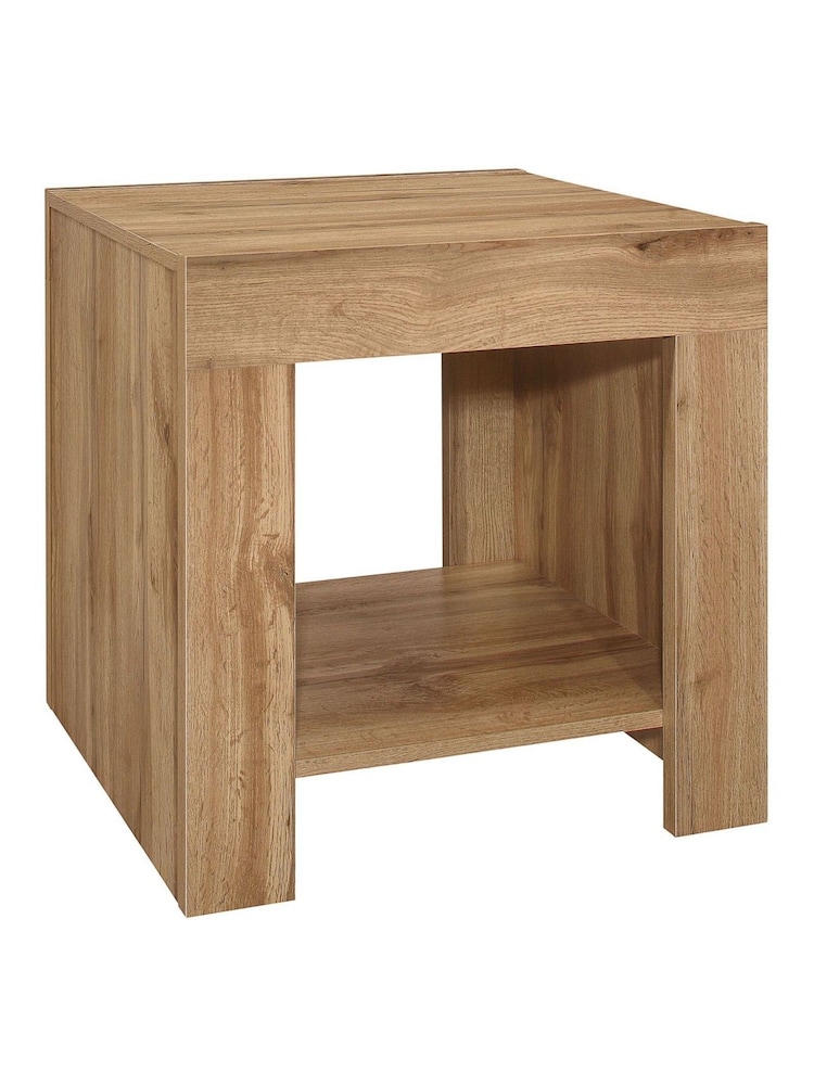Birlea Brown Compton Lamp Table - Image 3 of 3
