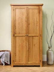 Birlea Brown Woburn Double Wardrobe - Image 2 of 5