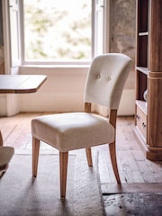Willis & Gambier Brown Cannes Pair of Dining Chairs - Image 1 of 3