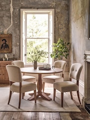 Willis & Gambier Brown Cannes Pair of Dining Chairs - Image 2 of 3
