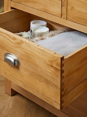Birlea Brown Woburn 4 + 3 7 Drawer Chest - Image 3 of 8