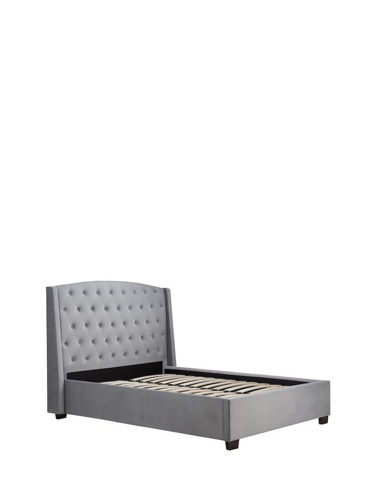 Birlea Grey Balmoral Fabric Bed - Image 5 of 5