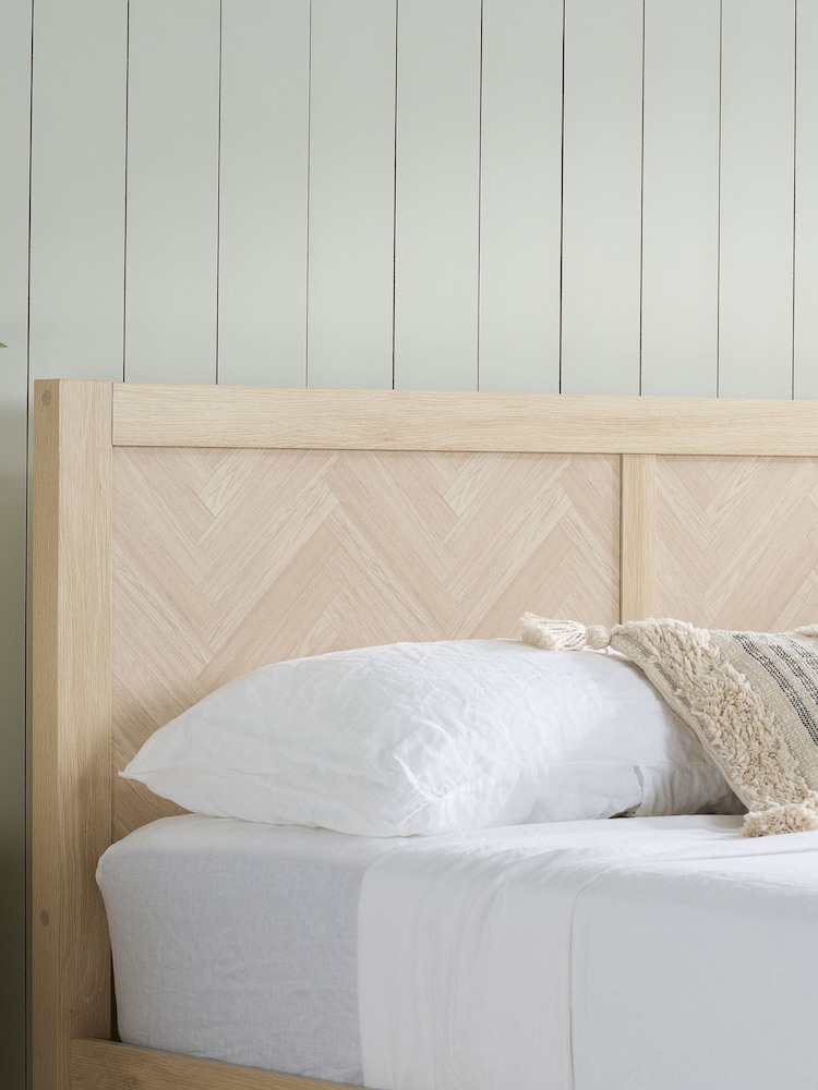 Birlea Oak Herringford Ottoman Storage Bed Bed - Image 2 of 6