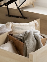 Birlea Oak Herringford Ottoman Storage Bed Bed - Image 4 of 6