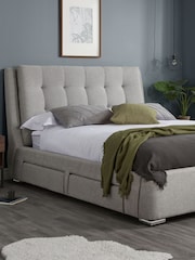 Birlea Grey Mayfair 4 Drawer Bed - Image 1 of 7