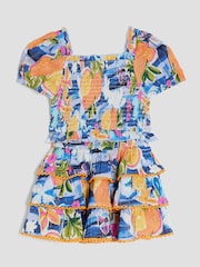 River Island Blue Girls Rara Skirt Set - Image 3 of 5