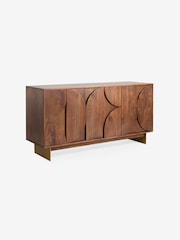 MADE.COM Dark Mango Wood Keala Large Sideboard - Image 1 of 2