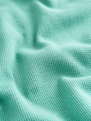 Green Textured Short Sleeve T-Shirt and Shorts Set (3-16yrs) - Image 5 of 5