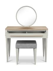 Bentley Designs Scandi Oak Soft Grey Larsen Dressing Table - Image 5 of 6