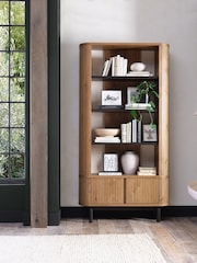 Bentley Designs Scandi Oak Vega Display Unit Table - Image 1 of 4