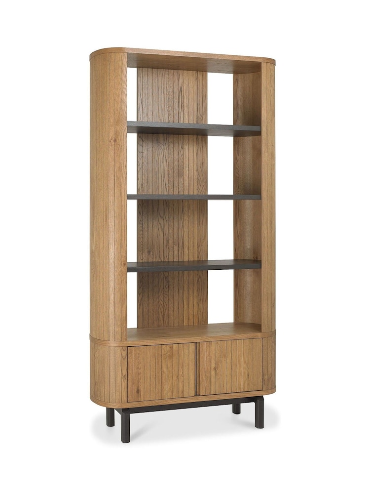 Bentley Designs Rustic Oak Vega Display Unit - Image 5 of 5 Bentley Designs Rustic Oak Vega Display Unit - Image 5 of 5