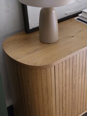 Bentley Designs Rustic Oak Vega Wide Sideboard Unit - Image 3 of 6