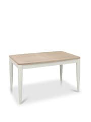 Bentley Designs Scandi Oak Soft Grey Larsen 4-6 Seater Extendable Dining Table - Image 2 of 6