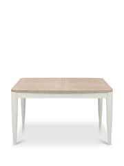 Bentley Designs Scandi Oak Soft Grey Larsen 4-6 Seater Extendable Dining Table - Image 3 of 6