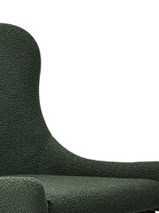 Bentley Designs Set of 2 Green Rubens Upholstered Dining Chairs - Image 7 of 8