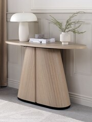 Bentley Designs Scandi Oak Vega Console Table - Image 1 of 4