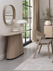 Bentley Designs Scandi Oak Vega Console Table - Image 4 of 4