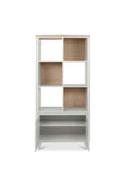 Bentley Designs Grey Oiled Oak Larsen Display Unit Table - Image 5 of 5