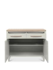 Bentley Designs Scandi Oak Soft Grey Larsen Narrow Sideboard - Image 5 of 5