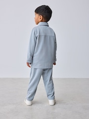 Baker by Ted Baker Textured Shacket, T-Shirt and Trousers Set - Image 2 of 13