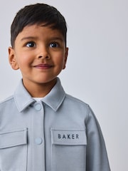 Baker by Ted Baker Textured Shacket, T-Shirt and Trousers Set - Image 3 of 13