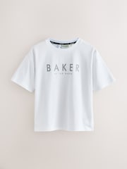 Baker by Ted Baker Textured Shacket, T-Shirt and Trousers Set - Image 8 of 13