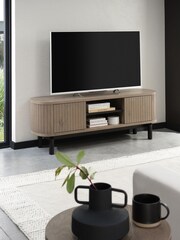 Bentley Designs Rustic Oak Vega Entertainment Unit Table - Image 1 of 4