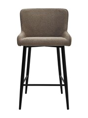 Bentley Designs Set of 2 Beige Rubens Upholstered Barstools - Image 2 of 5