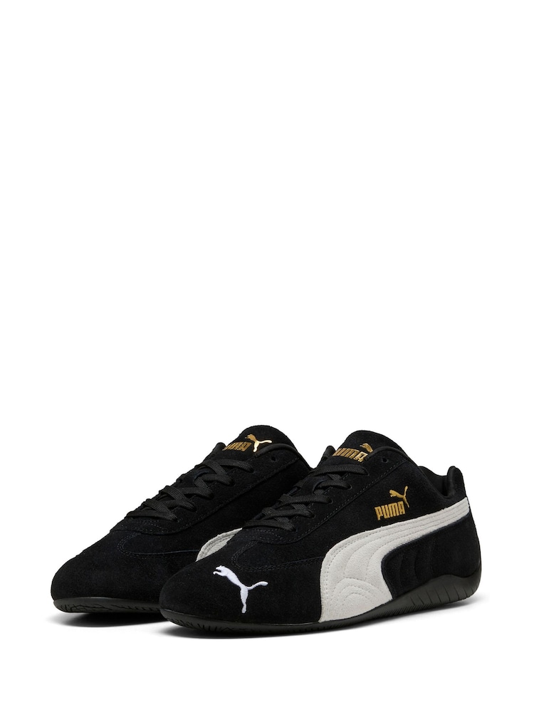 Puma Black Speedcat Trainers - Image 1 of 8 Puma Black Speedcat Trainers - Image 1 of 8